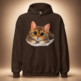 Orange Kitty Hoodie