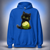 Lime Kitty Cat Hoodie