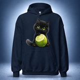 Lime Kitty Cat Hoodie