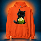 Lime Kitty Cat Hoodie