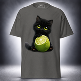 Lime Kitty Cat Tee