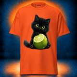 Lime Kitty Cat Tee