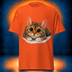 Orange Kitty Tee