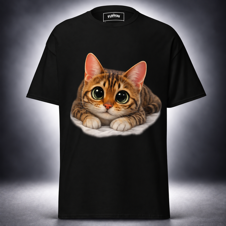 Orange Kitty Tee