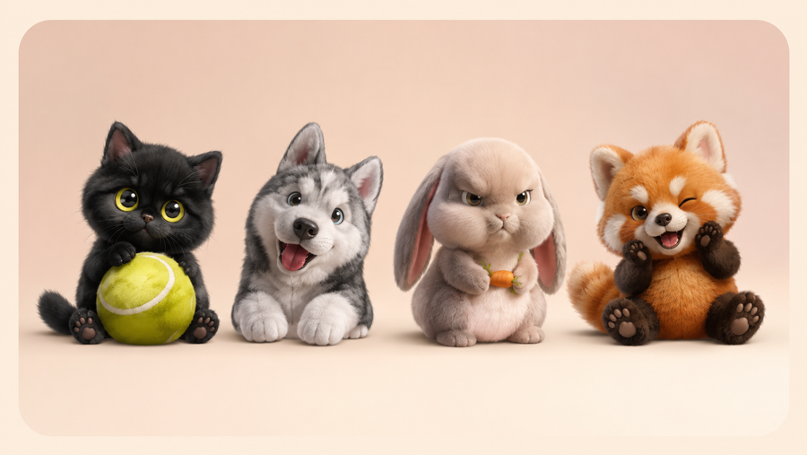 Floppers character lineup