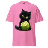 Lime Kitty Cat Tee