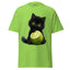 Lime Kitty Cat Tee
