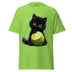 Lime Kitty Cat Tee