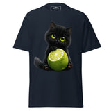 Lime Kitty Cat Tee