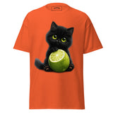 Lime Kitty Cat Tee