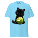 Lime Kitty Cat Tee