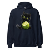 Lime Kitty Cat Hoodie