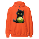 Lime Kitty Cat Hoodie