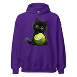 Lime Kitty Cat Hoodie
